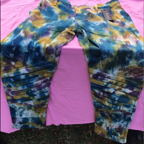 Anonymous John Carlisle Stylish Tie Dye Size 34 - Picture 1 of 13